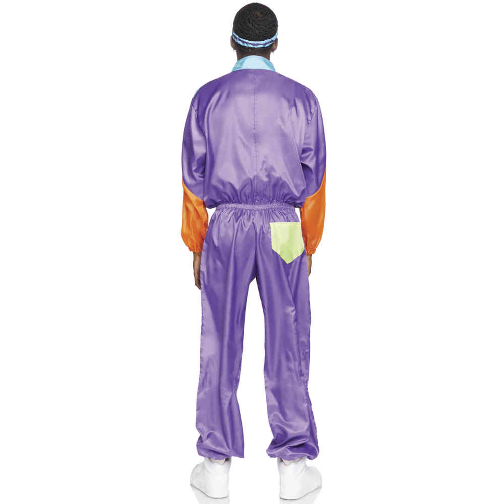 Leg Avenue - Totally Awesome 80s Ski Suit Kostuum - Multicolours